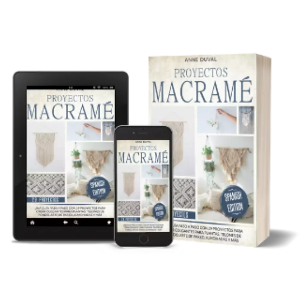 e-book de macramé de regalo